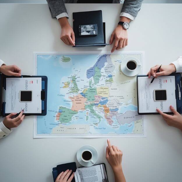 Experts preparing regulatory submissions for clinical trials in several European countries